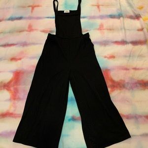 Black overalls w/pockets